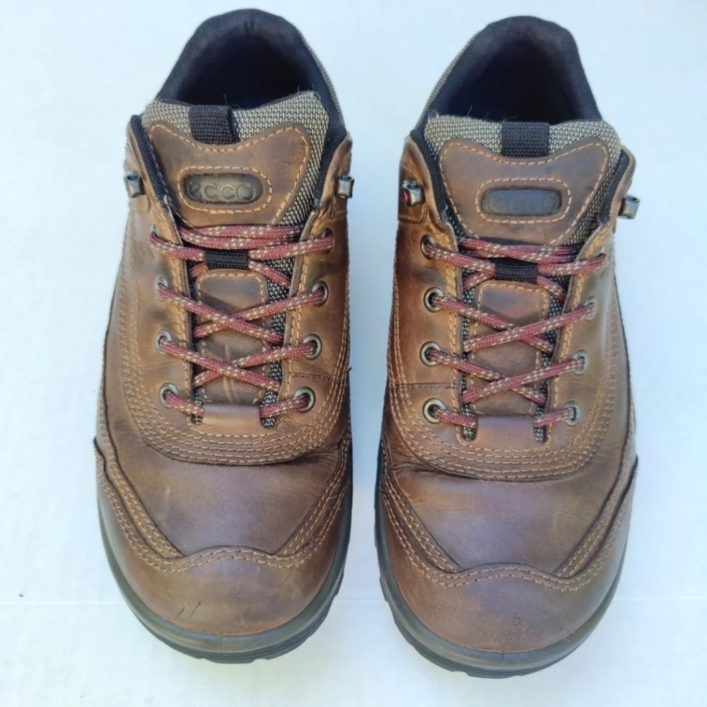 ECCO Sport Torre GTX Men's Slip Resistant Brown Hiking Shoes Size EU 41 US 8